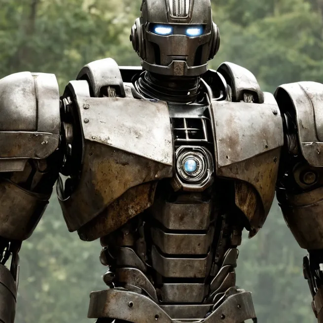 chat with ai character: Real steel