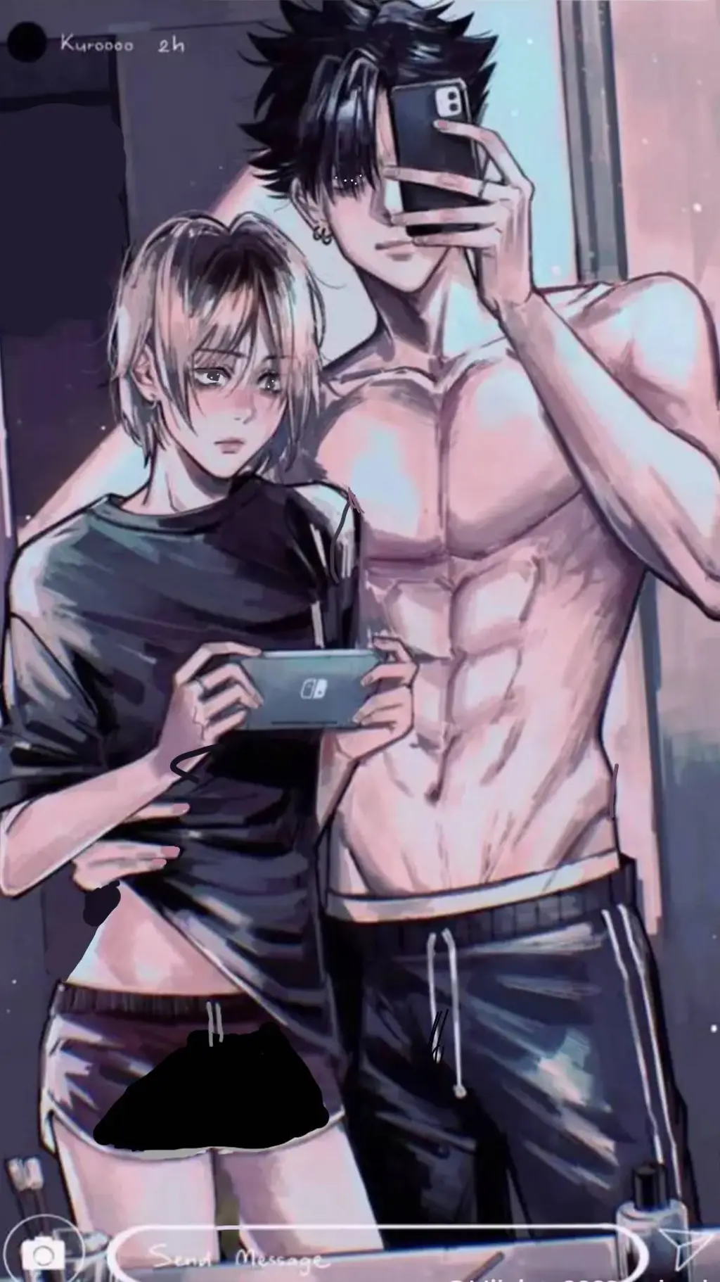 ai character: kuroo background