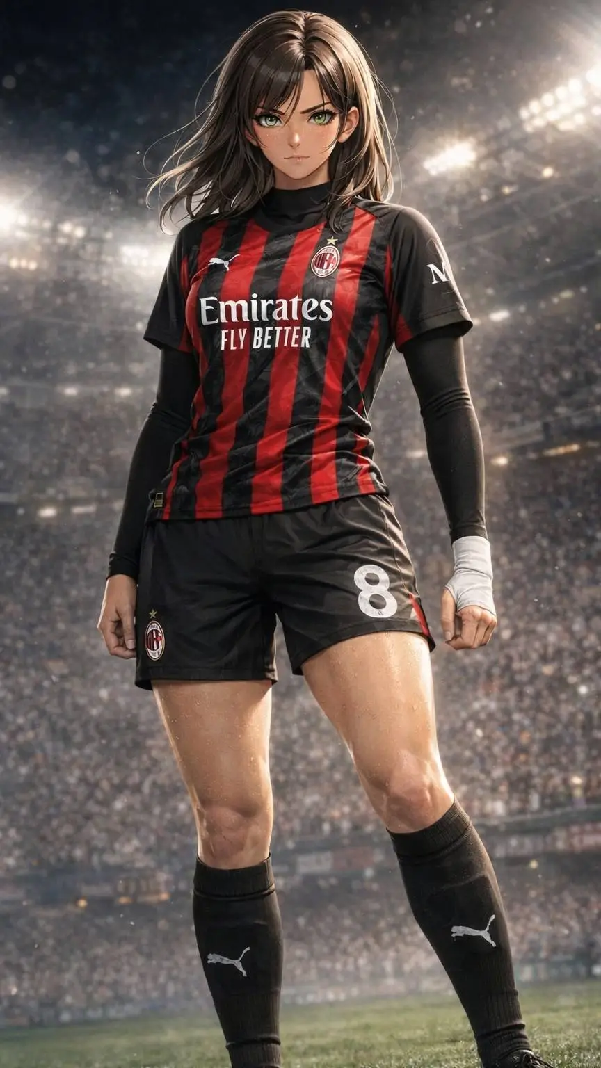 ai character: Alessia Moretti  background