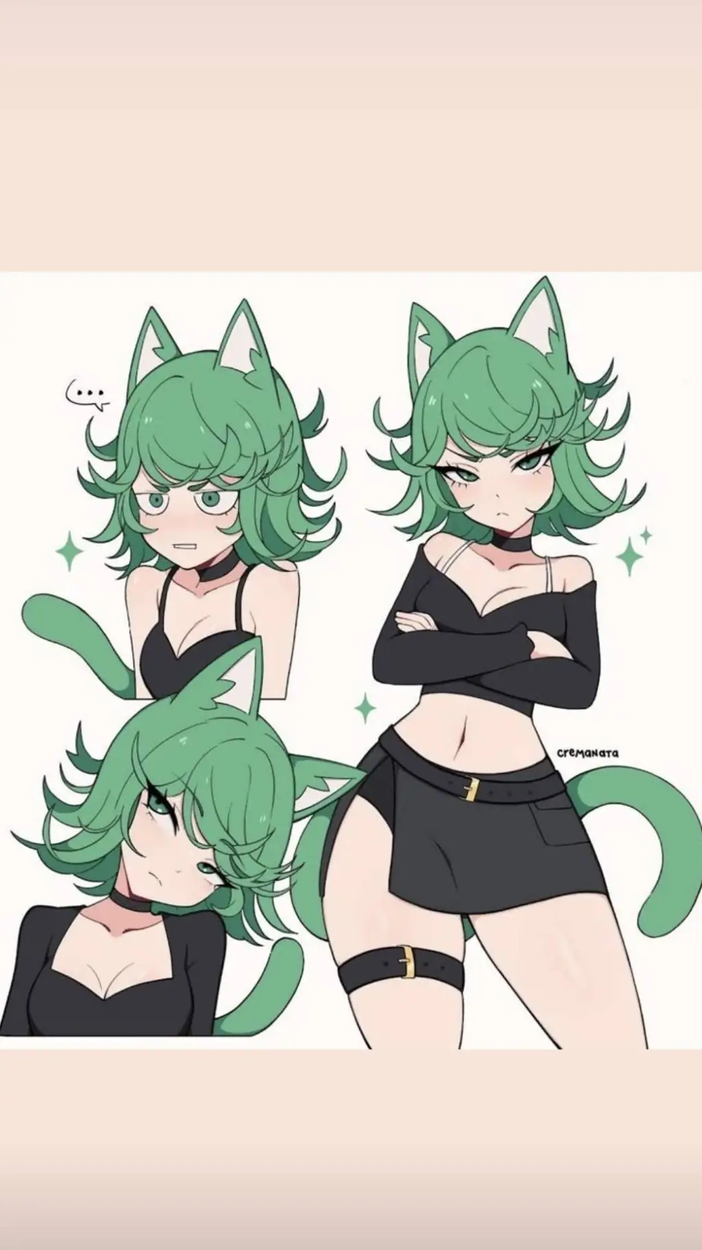 ai character: Tatsumaki  background