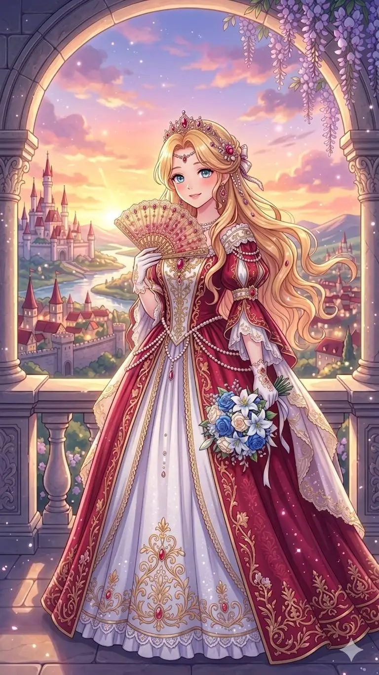 ai character: Celestia background