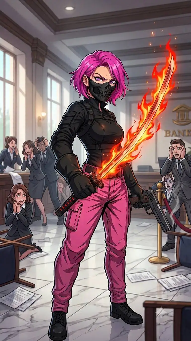 ai character: Ember background