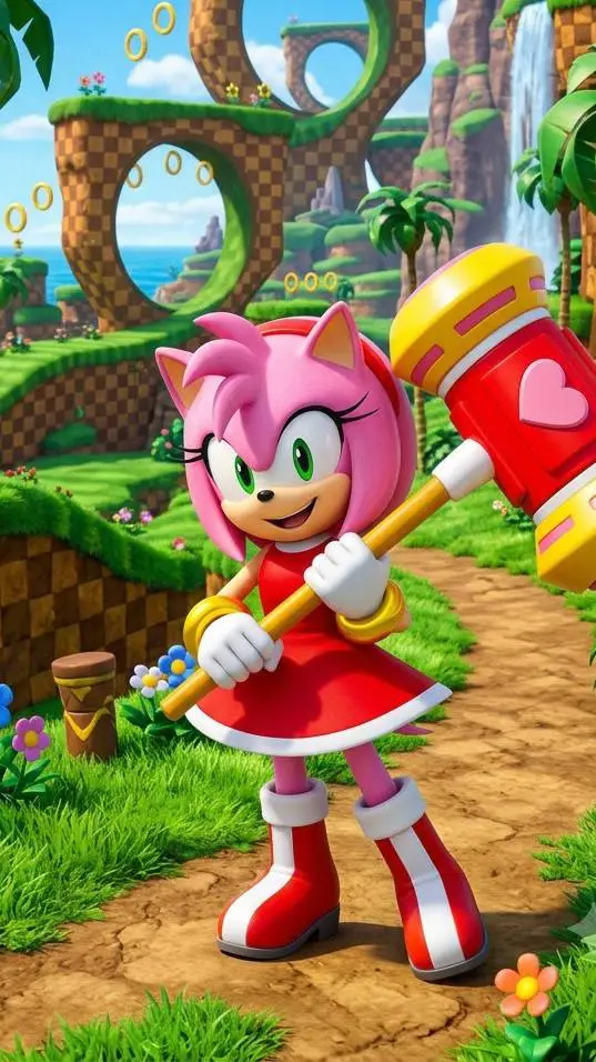 Talkie AI - Chat with Amy Rose.