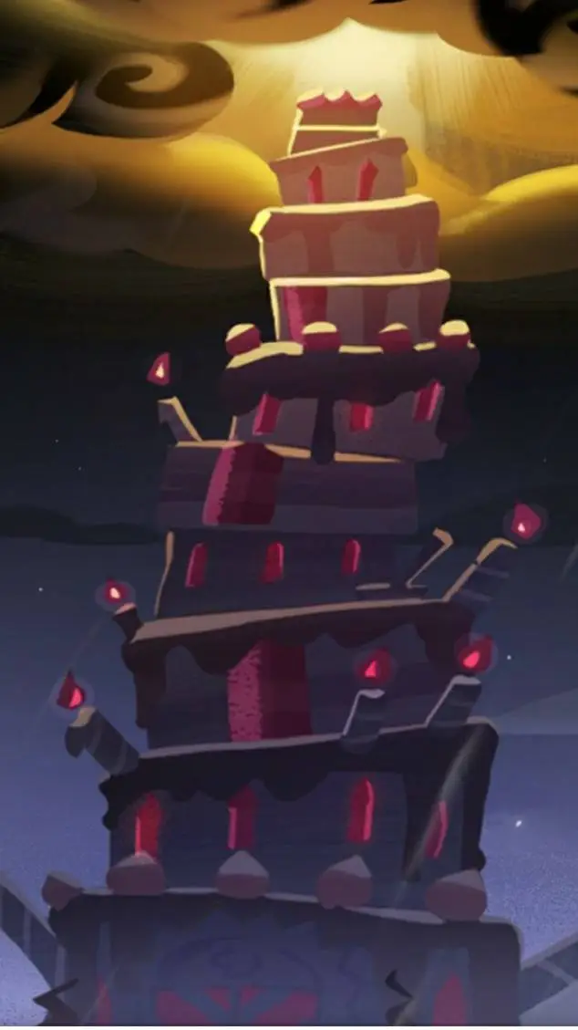 ai character:  Sublime Cake Towe background