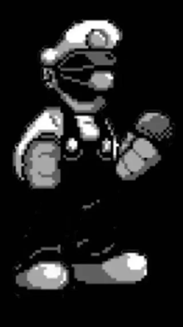 ai character: GB Luigi  background