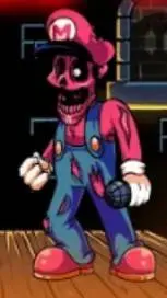 ai character: ITY Mario  background