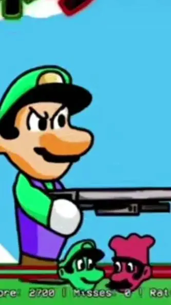 ai character: Mr.Luigi background