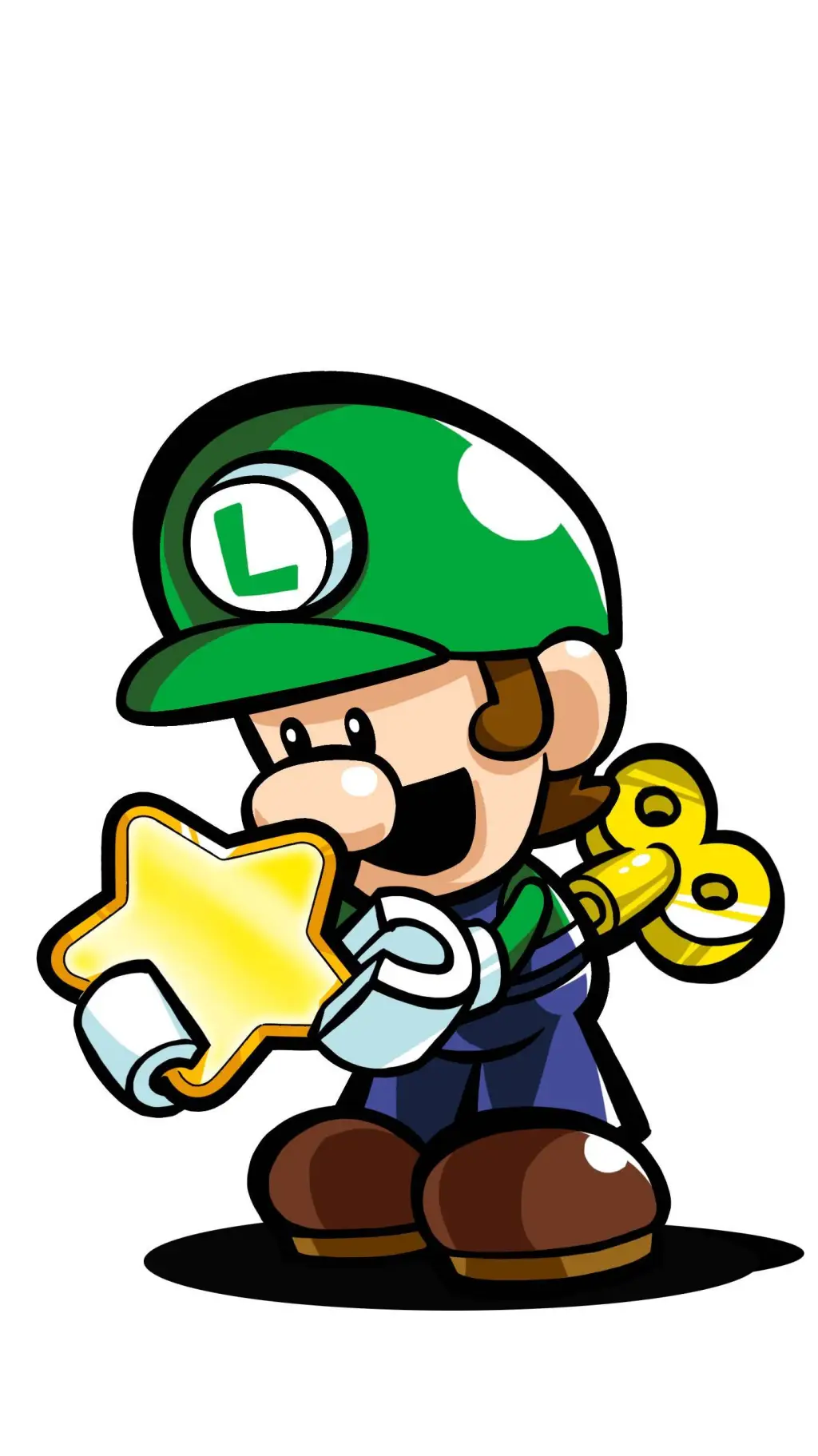 ai character: Mini Luigi's background