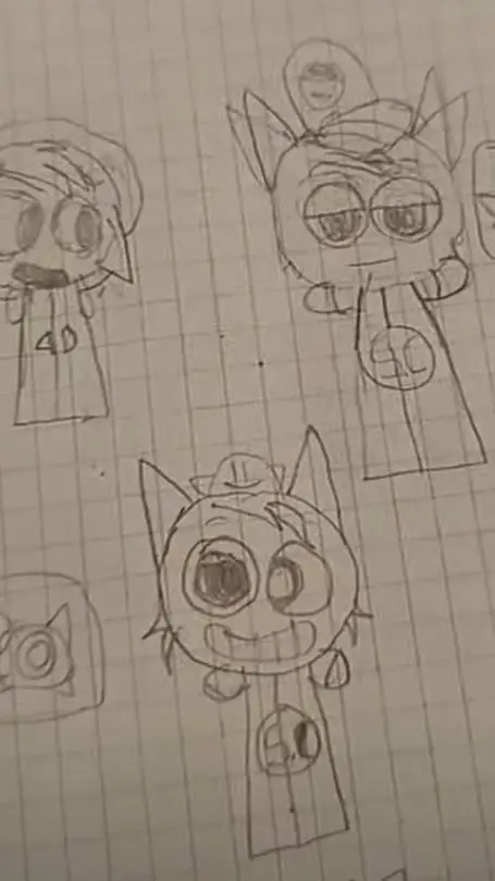 ai character: Samuel Cat Antes.. background