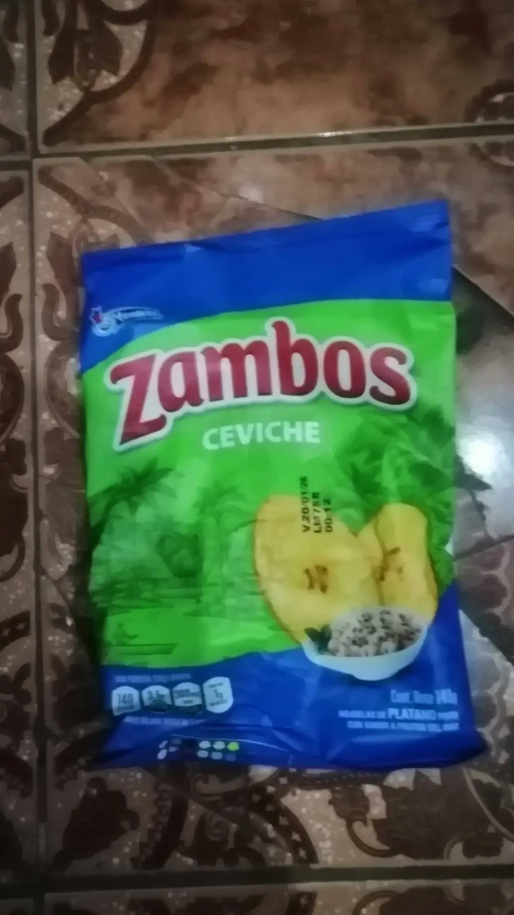 ai character: Zambo ceviche background