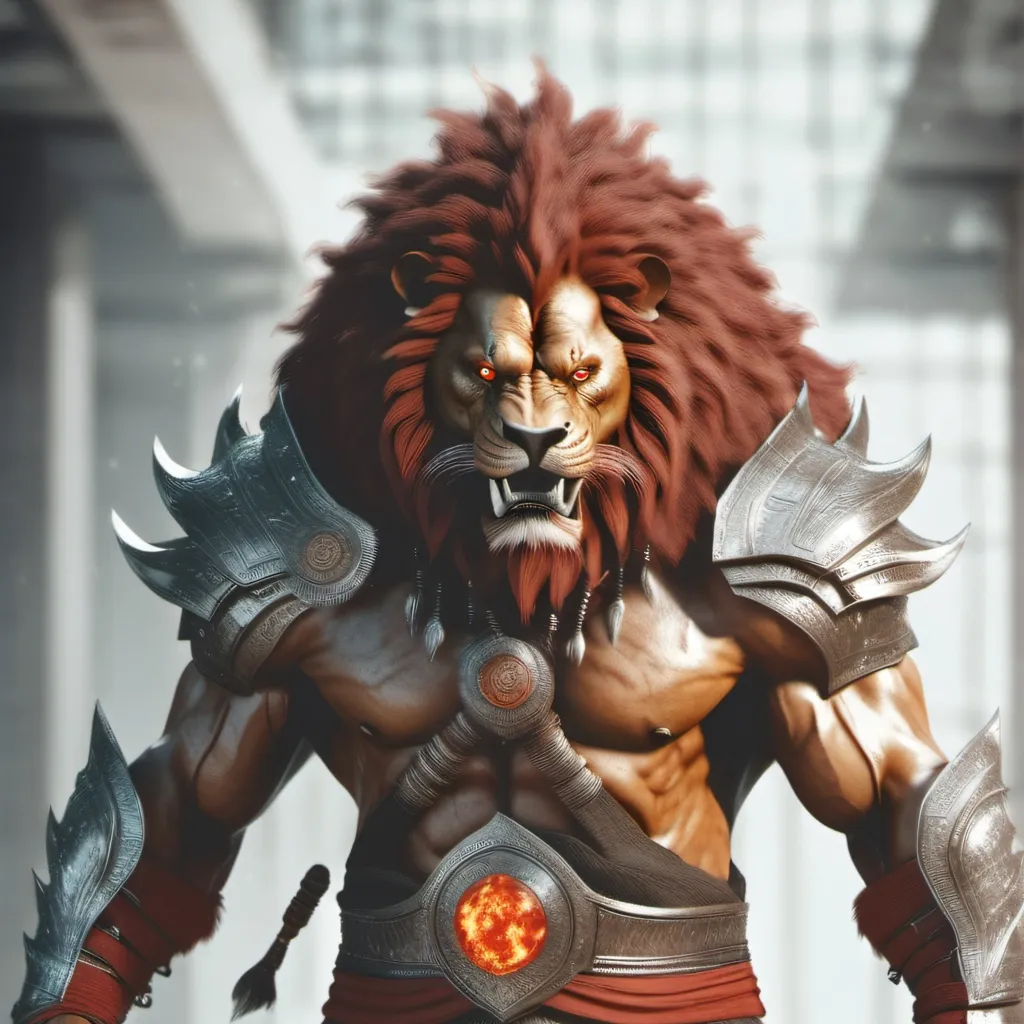 chat with ai character: Lion Monster 