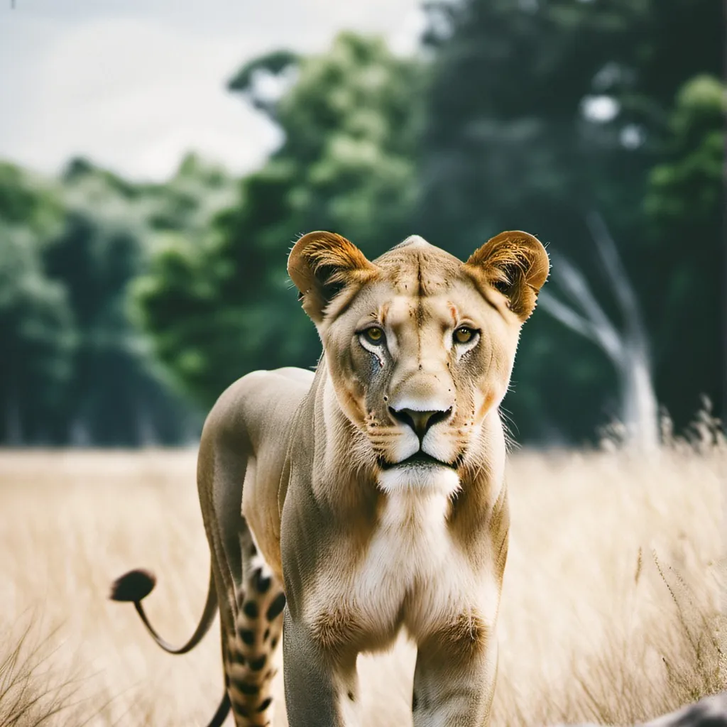 chat with ai character: Lucy The Lioness 