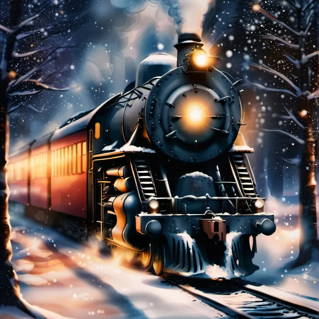 chat with ai character: Polar express🎄❄️☃️