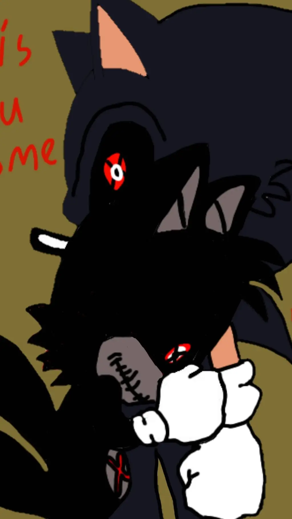 ai character: Lord X and Alan  background