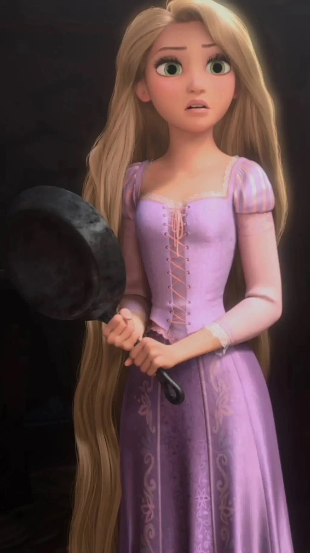 ai character: Рапунцель background