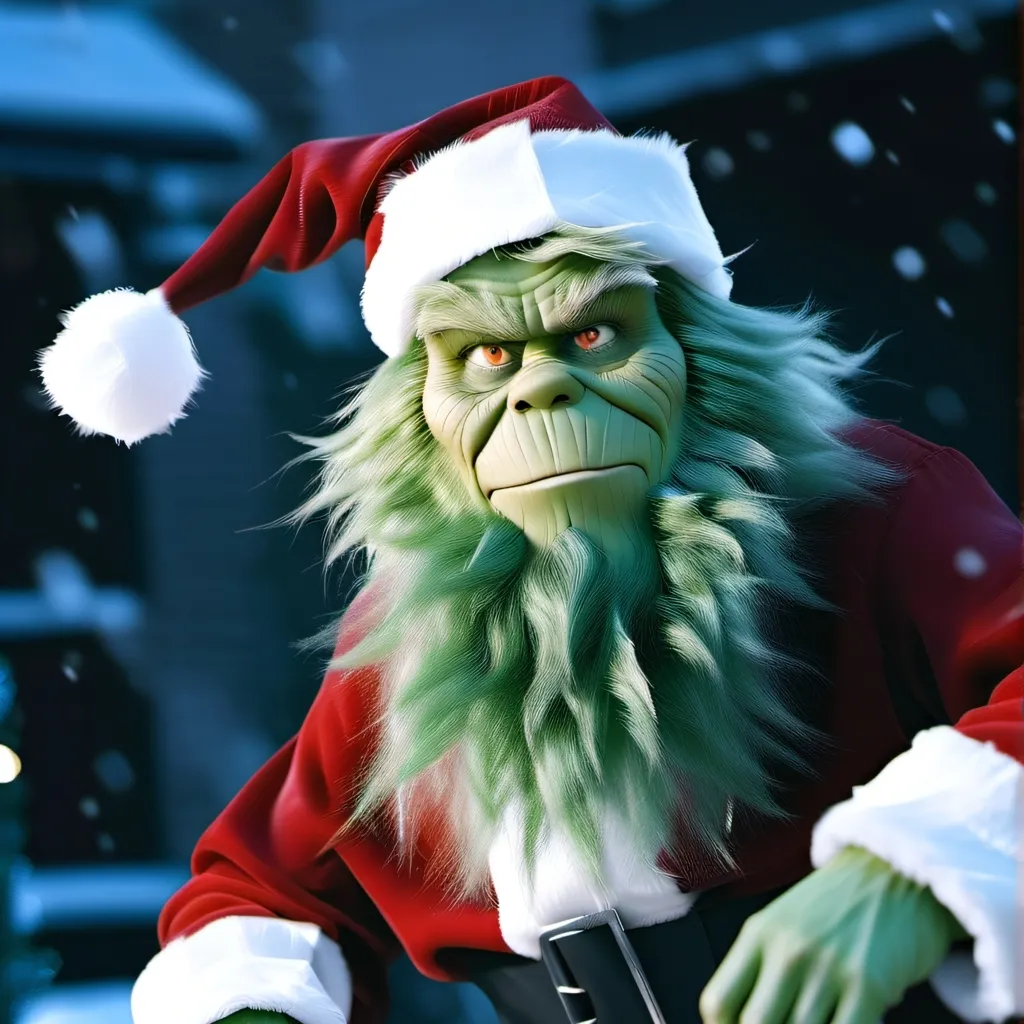 chat with ai character: Гринч 