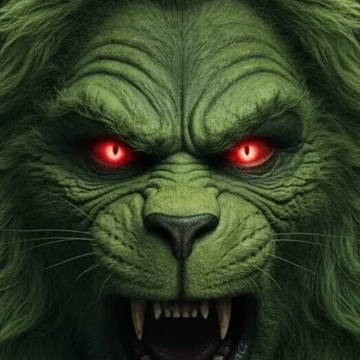 chat with ai character: Grinch Lion King 