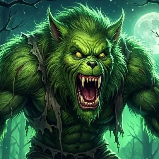 chat with ai character: Grinch Werewolf 