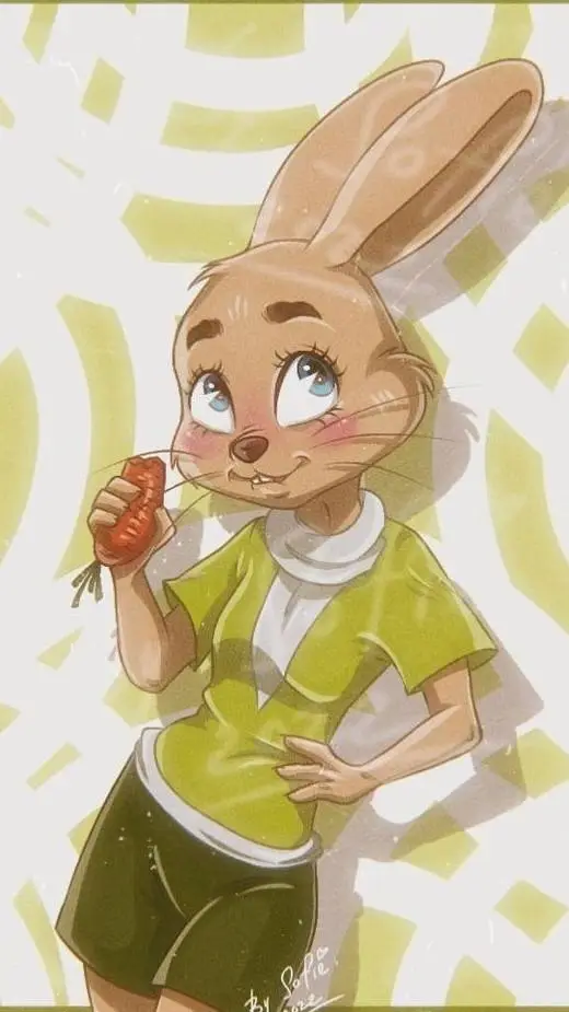 ai character: Заяц  background