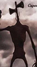 ai character: Siren Head  background