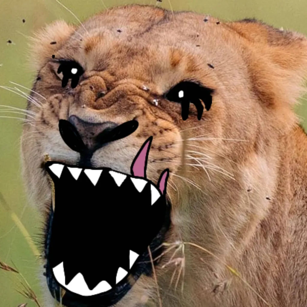 chat with ai character: Monster Lioness 