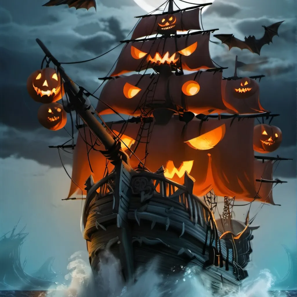 chat with ai character: Halloween Ship 🎃🌊