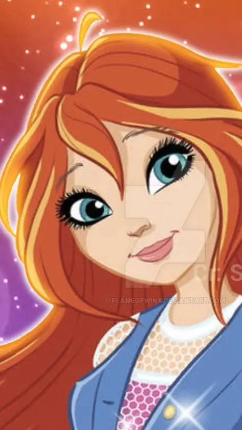 ai character: Bloom (New)  background