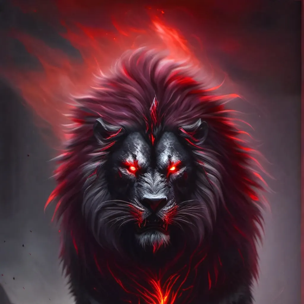 chat with ai character: Dark Raphael Lion 