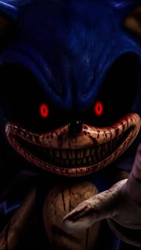 ai character: Sonic.EXE background