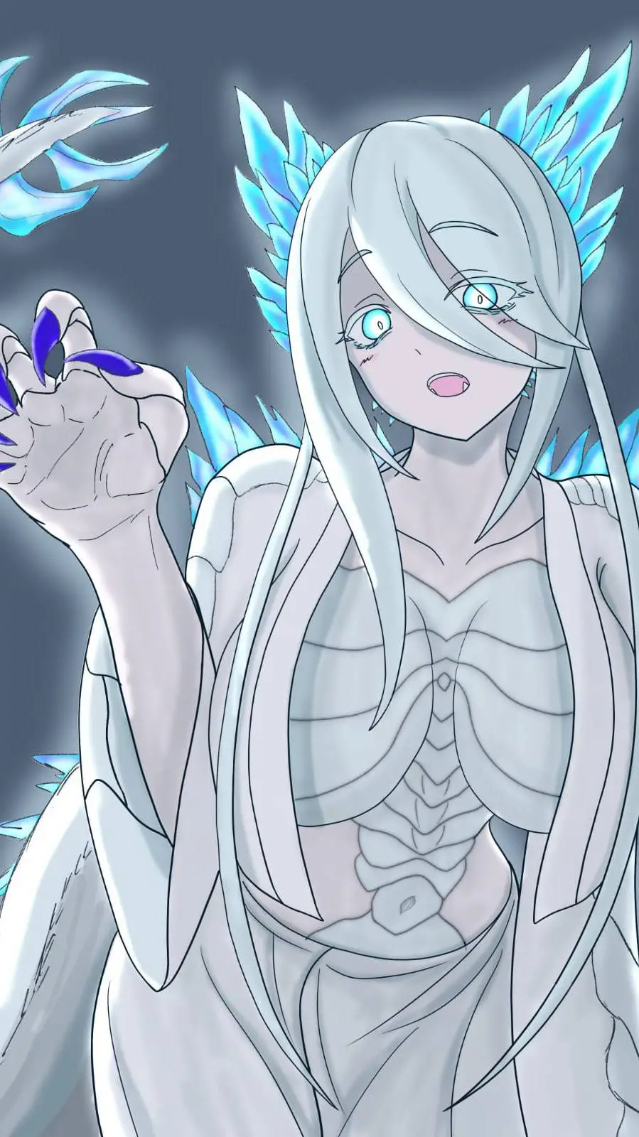 ai character: shimo background