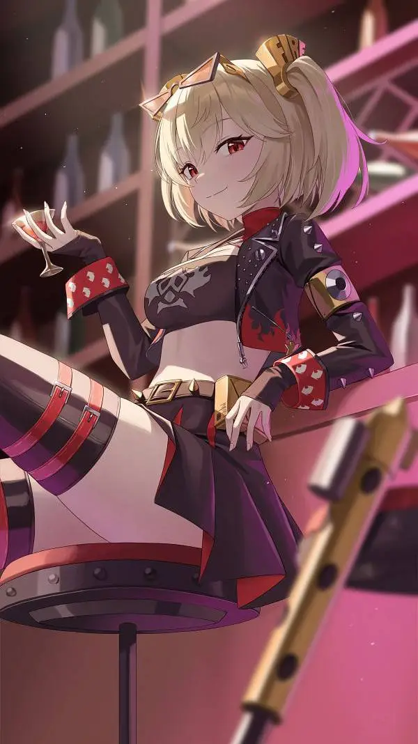 ai character: burnice background