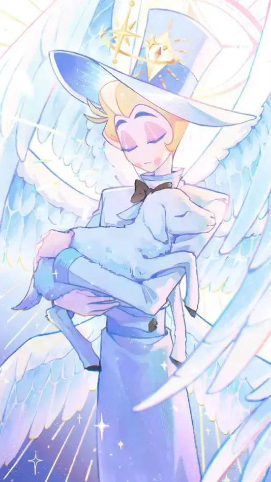 ai character: Angel Lucifer  background