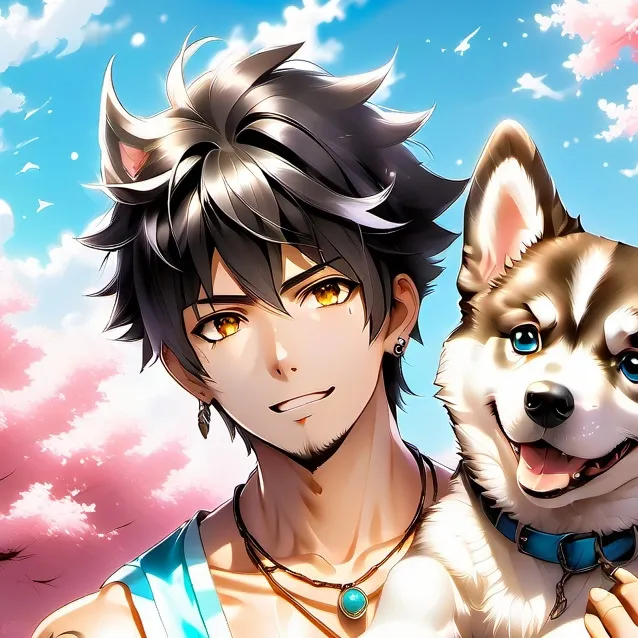 chat with ai character: Liam the dog🐺🐶🐾
