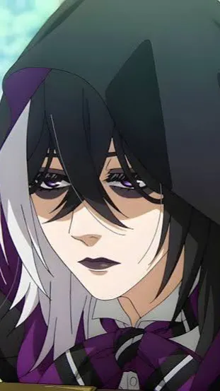 ai character: Gregory Violet background
