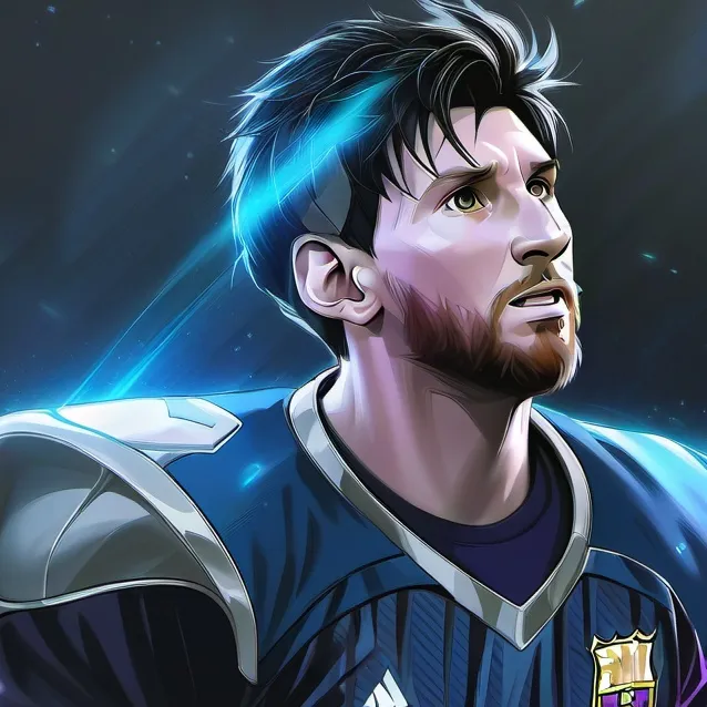chat with ai character: Messi