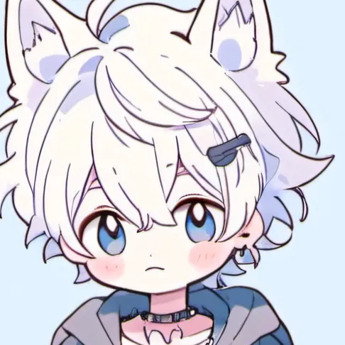 chat with ai character: Wolf boy