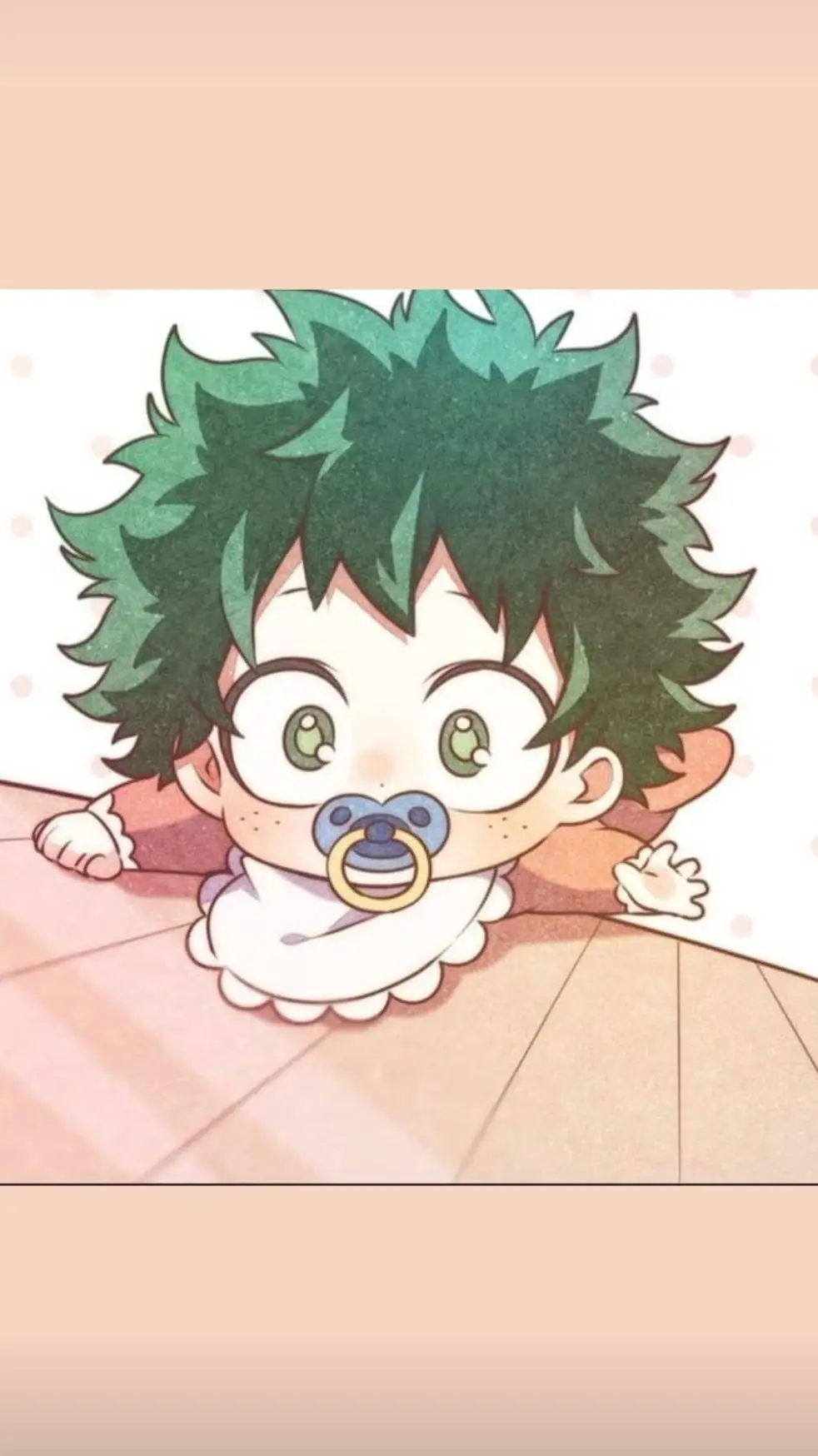 ai character: 🍼Deku bebe🍼 background