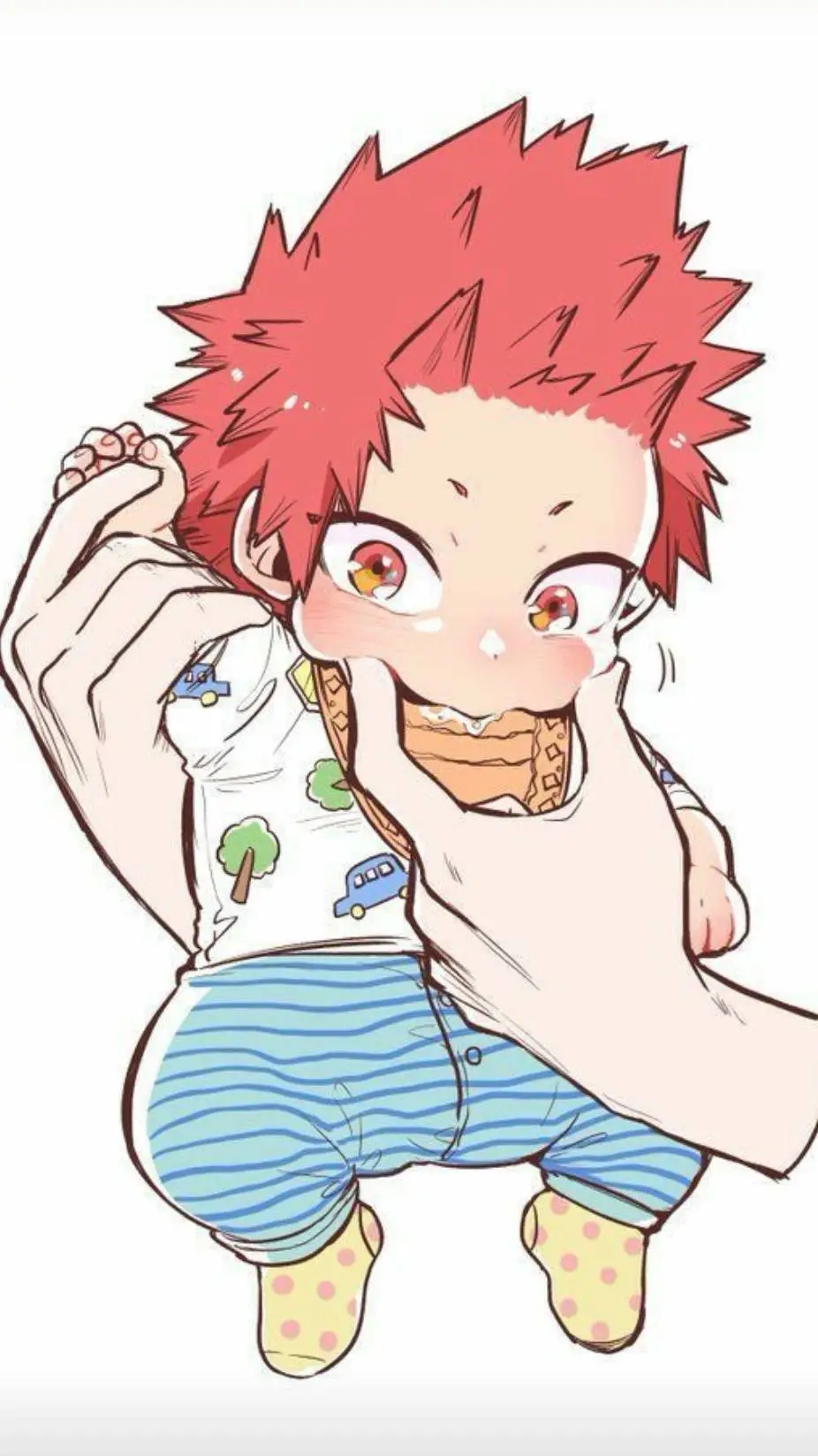 ai character: 🍼Kirishima bebe🍼 background