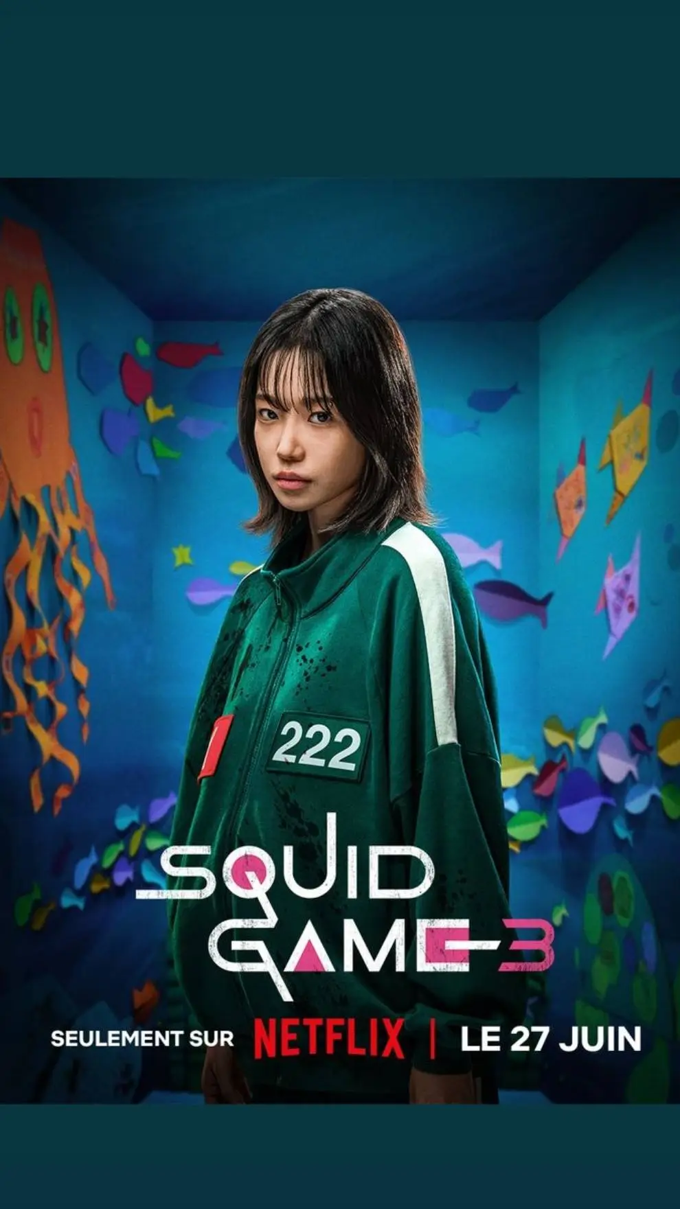 ai character: Juego del 🦑 3... background