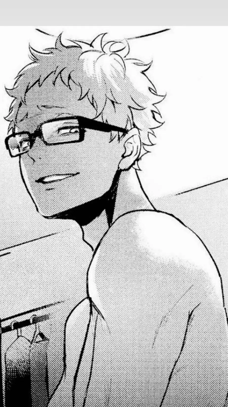 ai character: 🏐Tsukishima🏐 background