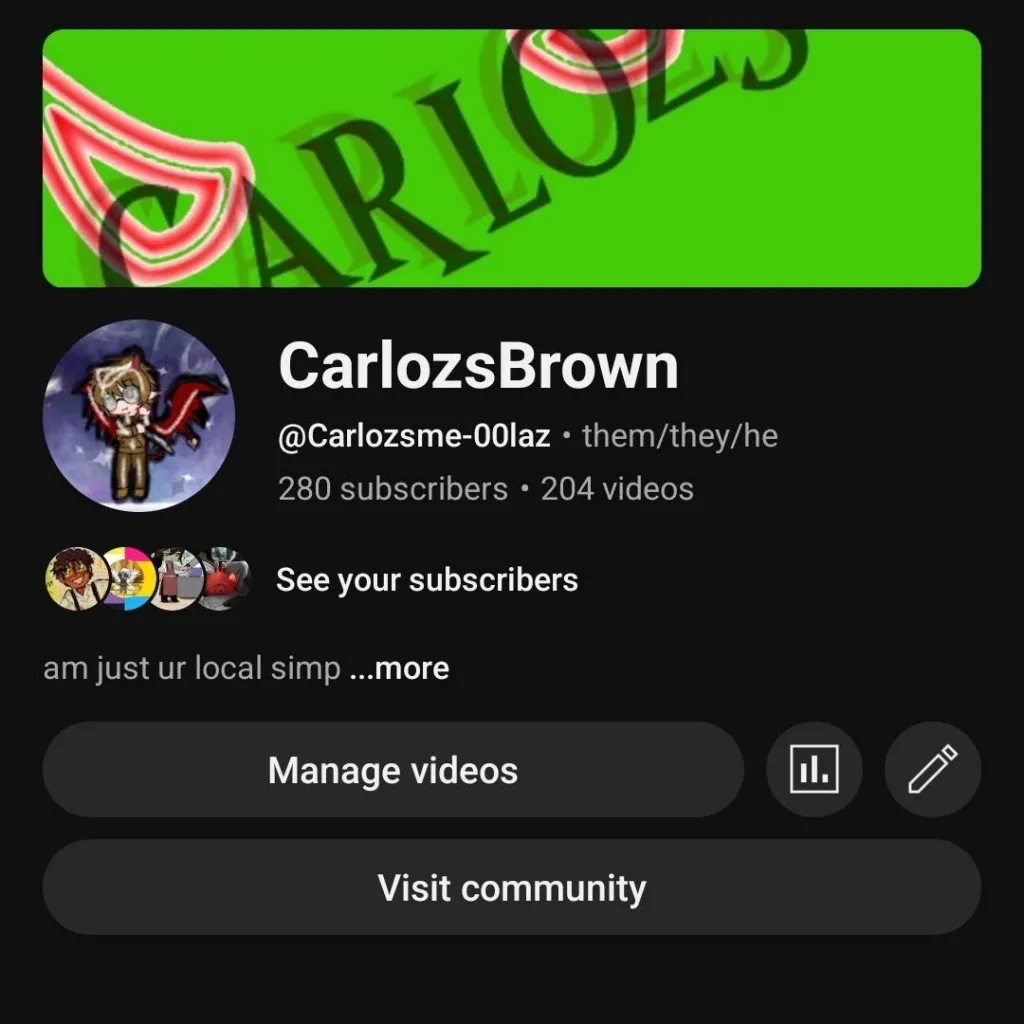 chat with ai character: Carlozs Brown