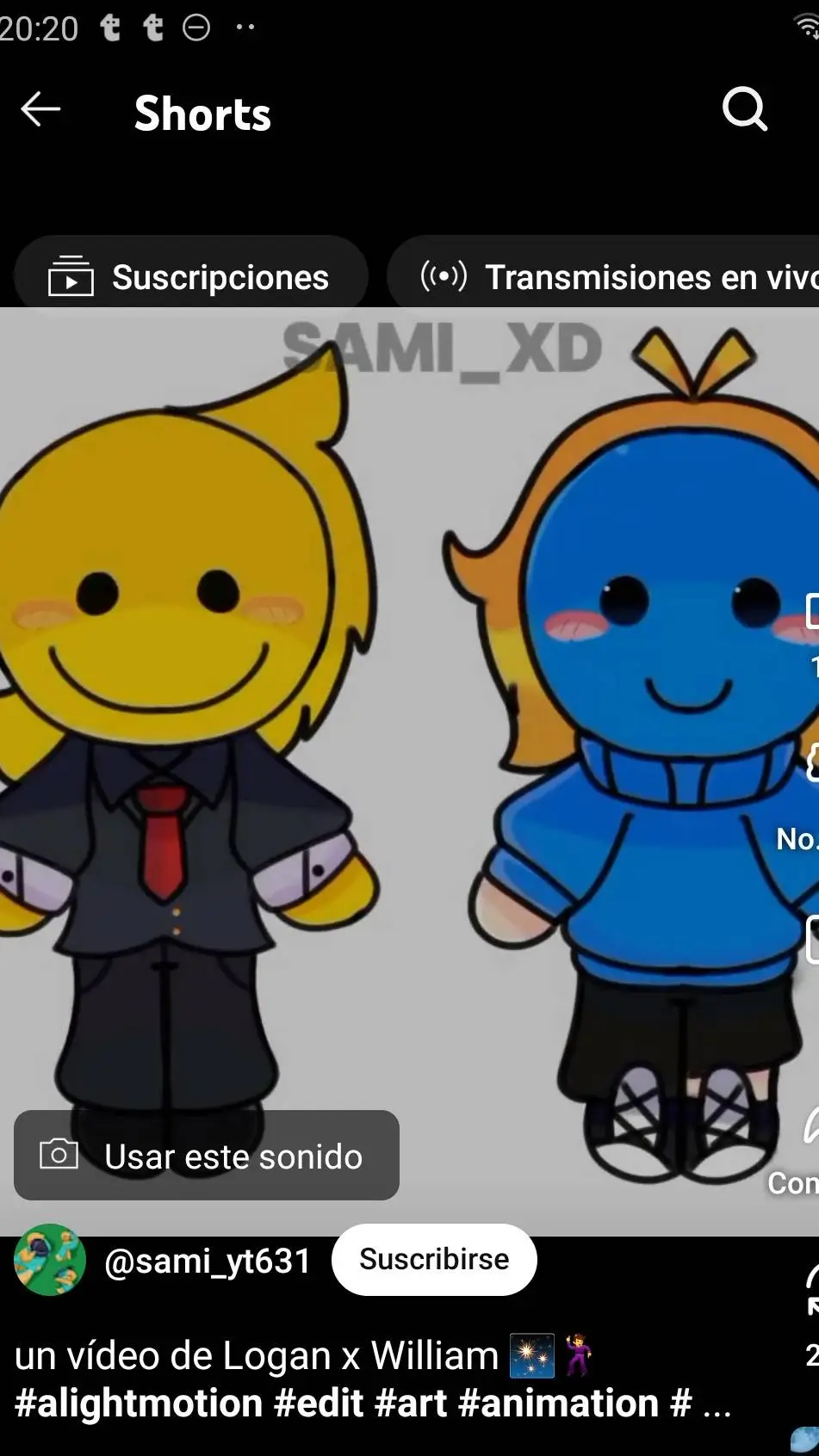 ai character: logan x wiliam background