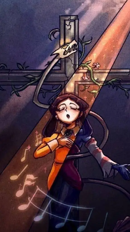 ai character: skullgirls  background