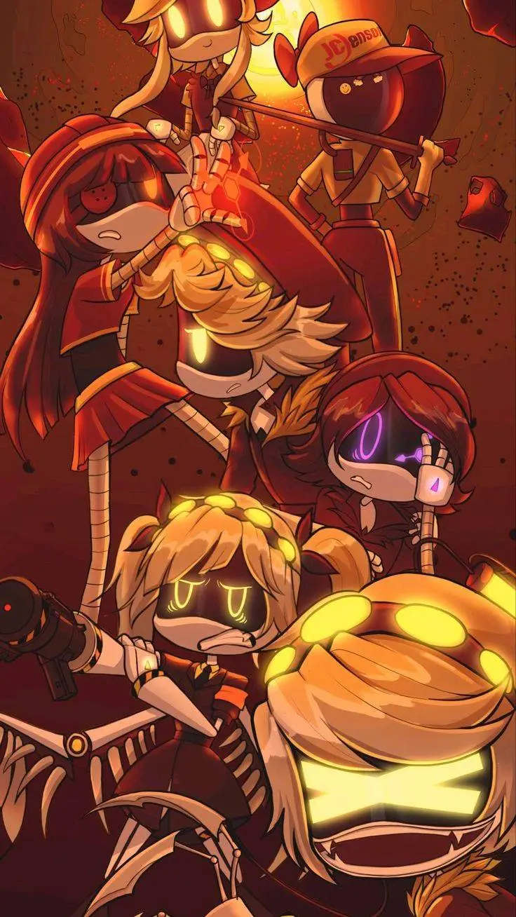 ai character: Murder drones background