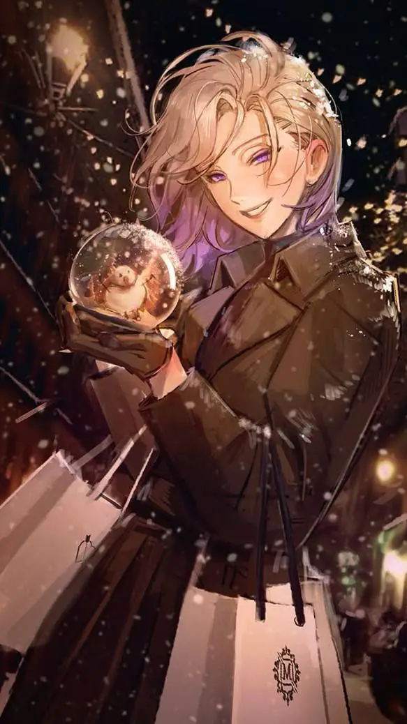 ai character: Vil Schoenheit 👑💜 background