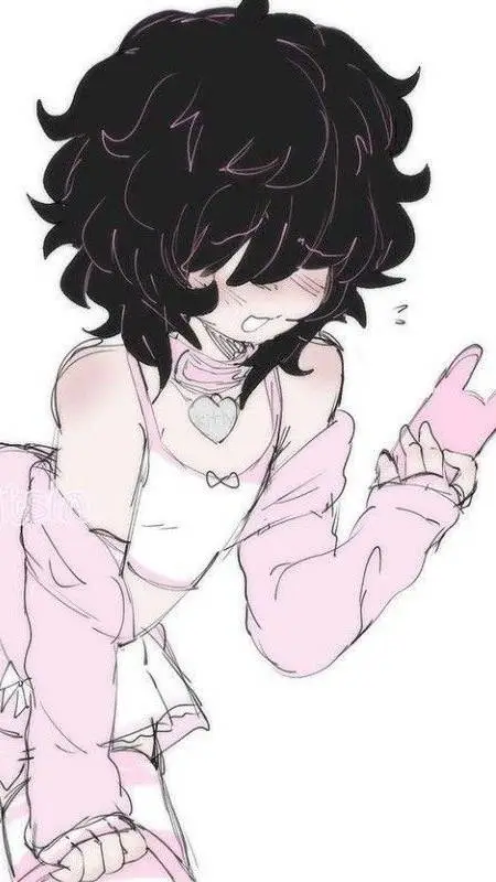 ai character: Ur goth femboy background