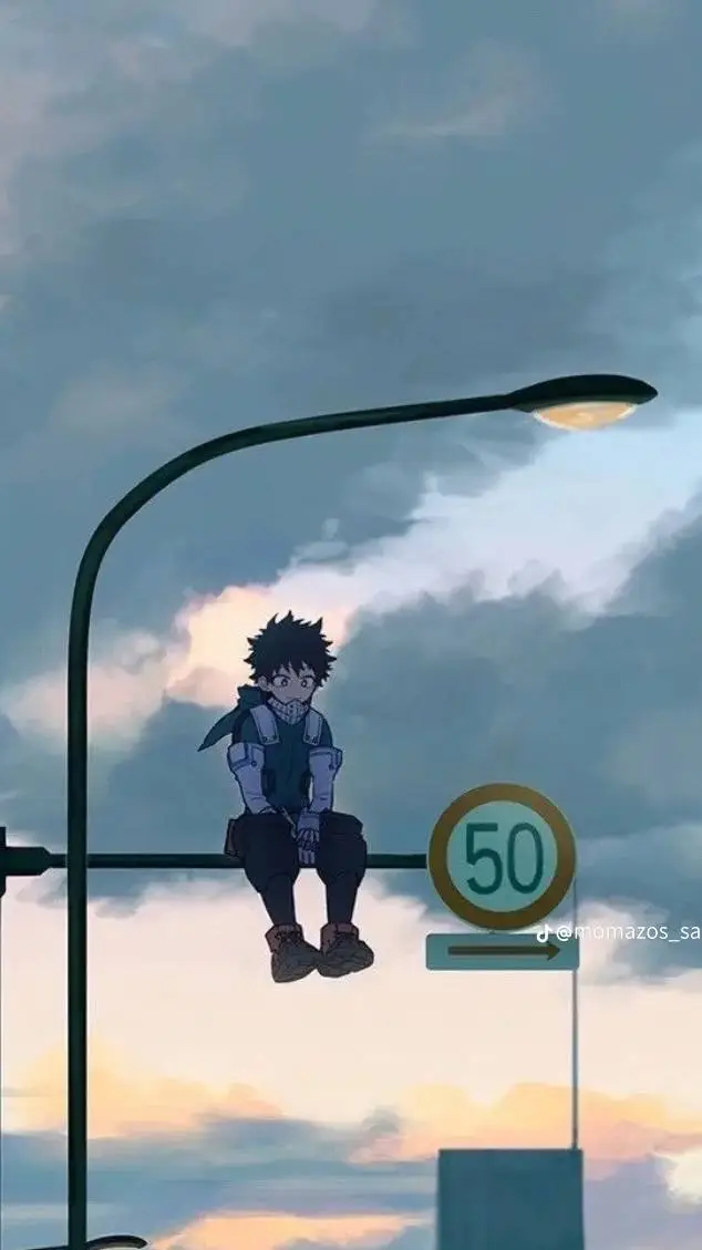 ai character: deku  background