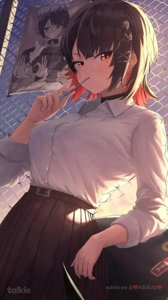 ai character: ellen Joe  background