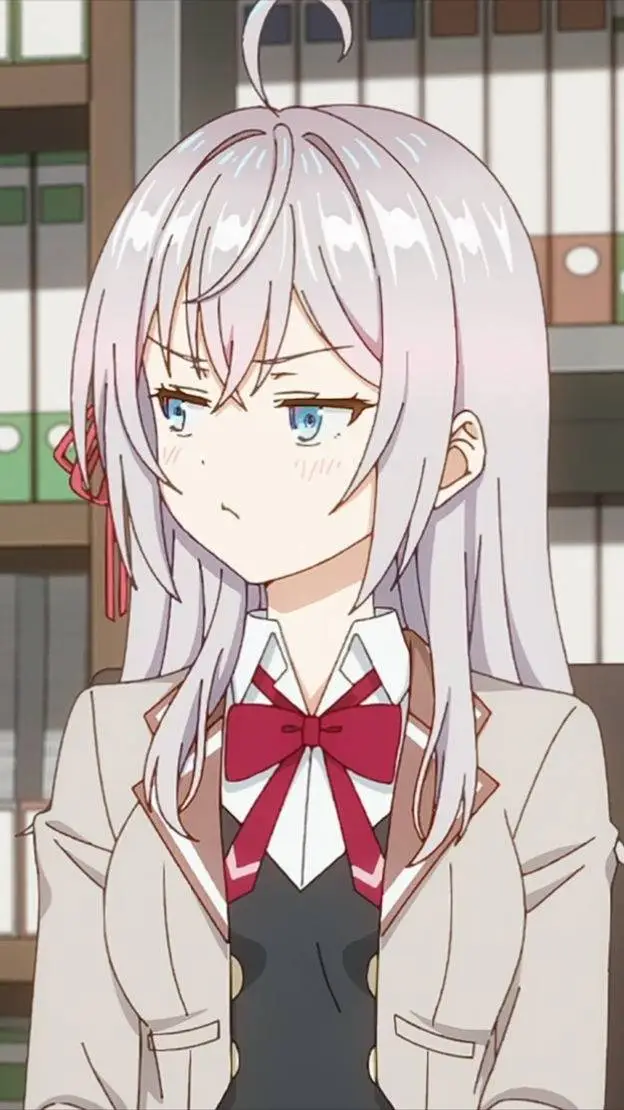 ai character: alya kujou  background
