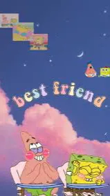 ai character: SpongeBob  background